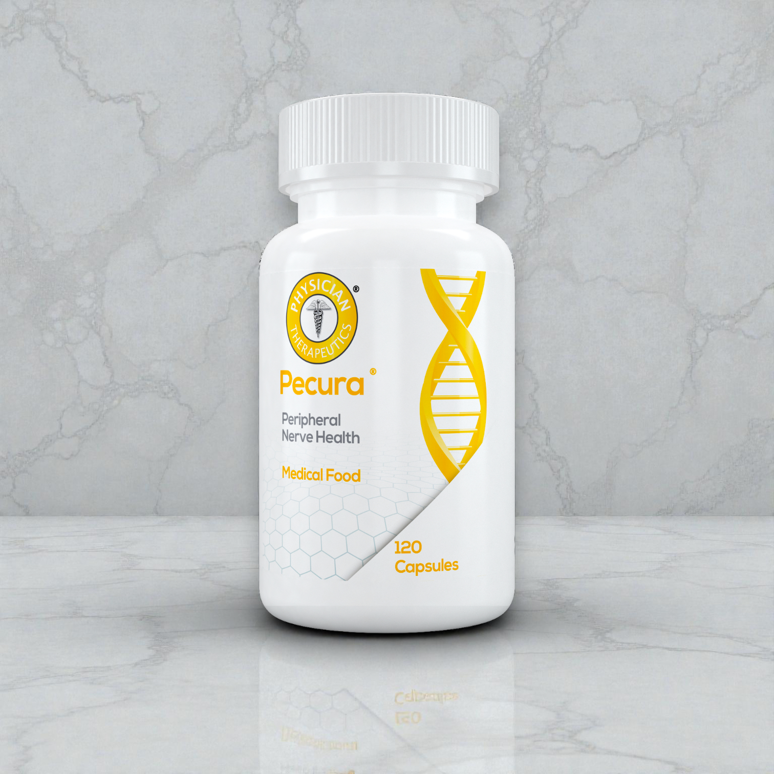 Percura® - for the dietary management of pain, inflammation, and loss of sensation associated with peripheral neuropathy (120 capsules)