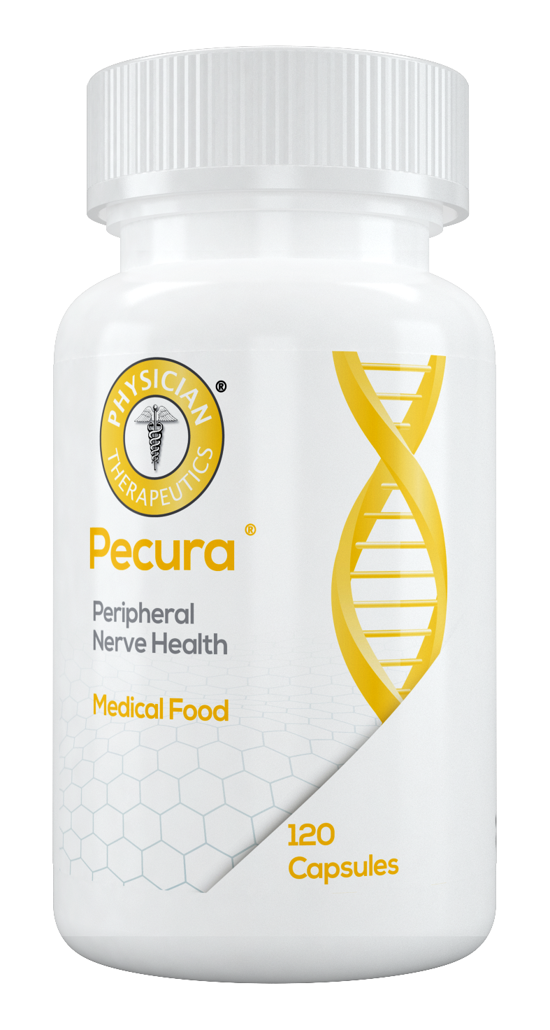 Percura® - for the dietary management of pain, inflammation, and loss of sensation associated with peripheral neuropathy (120 capsules)